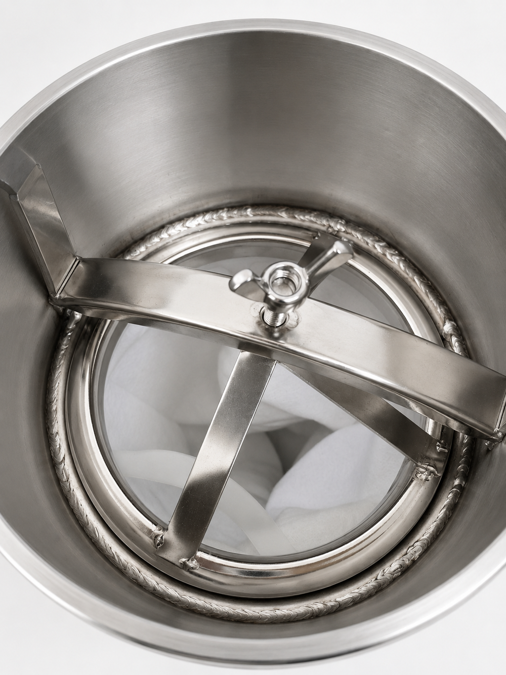 Filtru inox cu sac filtrant ABF 732 – filtrare mecanică profesională pentru debite mari