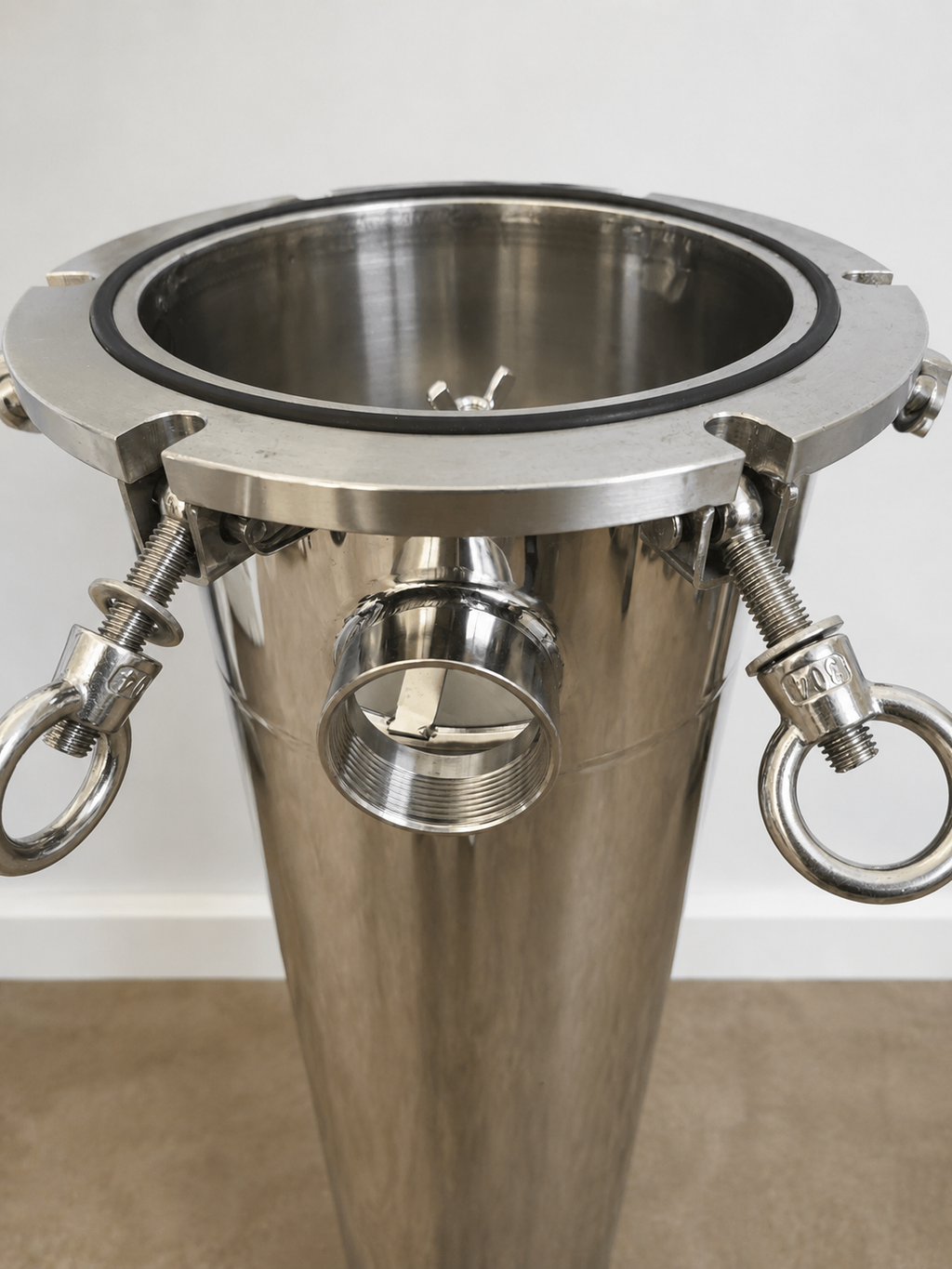 Filtru inox cu sac filtrant ABF 732 – filtrare mecanică profesională pentru debite mari