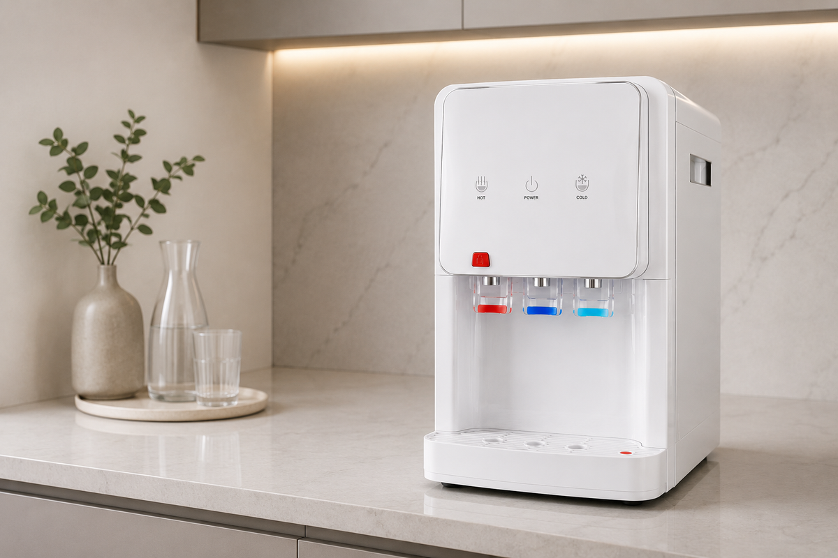Dozator de apă cu osmoză inversă 3GS – Apă rece, caldă și la temperatura camerei