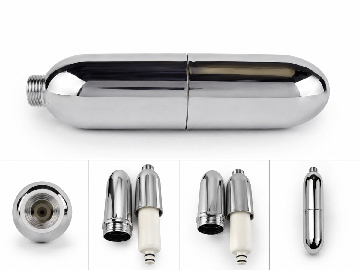 Filtru pentru duș H2O International SHH-CP-IL, cromat